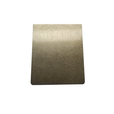 8K Polishing Golden SS Sheet 201 304 Grade Stainless Steel 316 Sheet