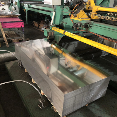 DIN GB ASTM A240 Plate Mirror Finished Surface 0.1mm 0.2mm Thick