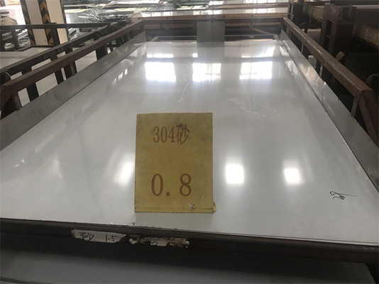Posco SUS304 Stainless Steel Sheet Plate 8K HL Finished ASTM AISI JIS