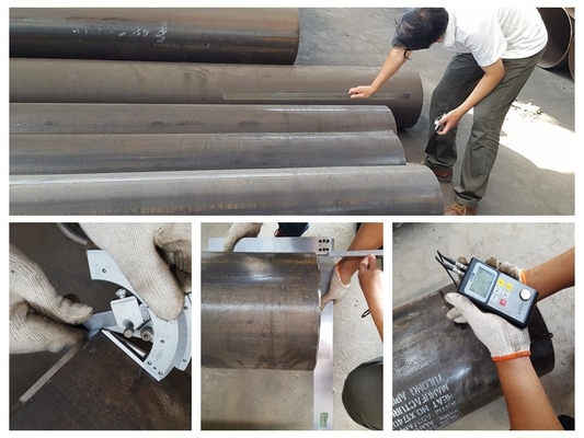 24 Inch Schedule API 5L LSAW Pipe BMS PSL2 Steel Thick Wall ISO9001
