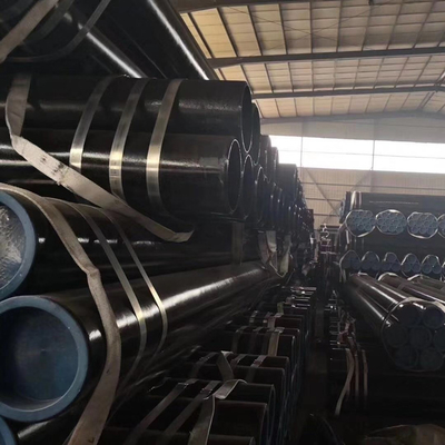 12m LSAW Carbon Steel Pipe Grade B X42 X52 For Feeder Pipelines