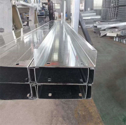 High Precision Structural Steel Members Galvanized For Construction