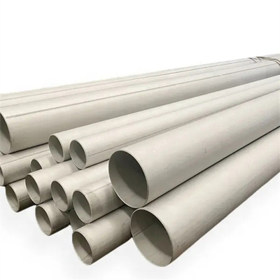 Welded Connection Efw Seamless Stainless Steel Pipe Customized Thickness