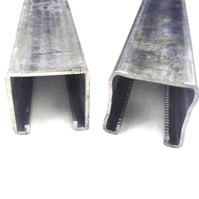 Moq 1 Ton High Precision Rectangular Steel Profile Galvanized Surface Treatment
