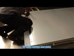 हल्के भारी उद्योग के लिए सजावटी डुप्लेक्स स्टील शीट हेयरलाइन फिनिश